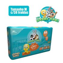 Fralda infantil Looney Tunes pacote mega - Carta Fabril Fralda infantil Looney Tunes pacote mega - Carta Fabril