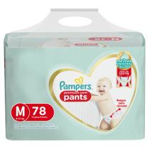 Fralda Infantil Pampers Premium Care Pants Tamanho M com 78 Unidades