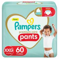 Fralda Infantil Pampers Premium Care Pants Tamanho XXG 60 Unidades Descartáveis Fralda Infantil Pampers Premium Care Pants Tamanho XXG 60 Unidades Descartáveis