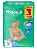 Fralda Infantil Personal Baby G c/60