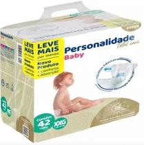 Fralda Infantil Personalidade Baby Total Care XXG 15 e 25kg pacote com 42 unidades