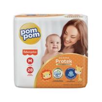 Fralda Infantil Pom Pom Mamãe/Derma Protek