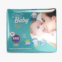 Fralda Infantil Primeiro Baby Tubos Mágicos XXG com 36 unidades Fralda Infantil Primeiro Baby Tubos Mágicos XXG com 36 unidades