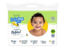 Fralda Infantil Proteção Natural BabyBee Free Livre APLV