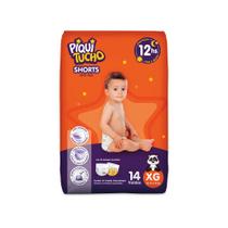 Fralda Infantil Shorts Piquitucho EG 14 unidades
