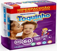 Fralda Infantil Toquinho Hiper Pacotão - DIGUINHO