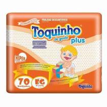 Fralda Infantil Toquinho Plus - XG c/ 70 unidades