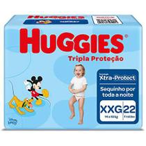Fralda Infantil Tripla Proteção HUGGIES