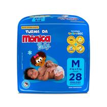 Fralda Infantil Turma da Mônica Baby Jumbo Tamanho M 28 Fraldas Descartáveis