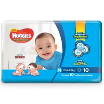 Fralda infantil turma da mônica c/10 tripla proteção md - Huggies