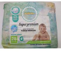 Fralda Isababy Super Premium G com 28 unidades