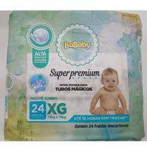 Fralda Isababy Super Premium Xg com 24 unidades