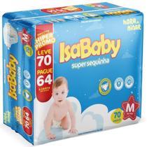 Fralda isababy super sequinha hiper