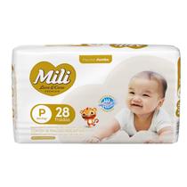 Fralda Love & Care Jumbo P C/28 - Mili Fralda Love & Care Jumbo P C/28 - Mili