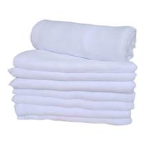 Fralda Luxo Branca Tecido duplo 70x70 C/5 unidades