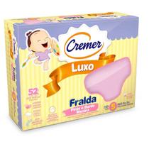 Fralda Luxo Pinte Borde 70cm x 70cm Rosa - Cremer - Cremer Fralda Luxo Pinte Borde 70cm x 70cm Rosa - Cremer - Cremer