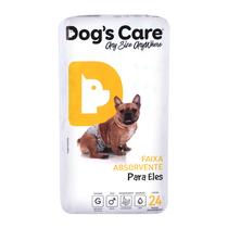 Fralda macho tam g - pacote c/ 24 unidades - dogs care