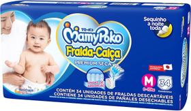Fralda mamypoko premium calca jumbo m