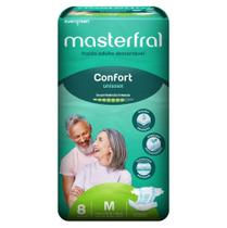Fralda Masterfral Confort M 8 Unidades