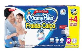 Fralda Média Mamypoko Calca Super Seca Jumbo M C/26+4 - UNICHARM DO BRASIL IND.COM.PROD.HIG Fralda Média Mamypoko Calca Super Seca Jumbo M C/26+4 - UNICHARM DO BRASIL IND.COM.PROD.HIG