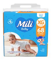 Fralda mili baby giga xg 68 und
