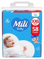 Fralda mili baby giga xxg 58 und