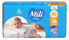 Fralda mili baby mega xg 36 und Fralda mili baby mega xg 36 und