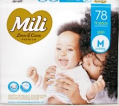 Fralda Mili Love&Care Giga M 78fraldas Fralda Mili Love&Care Giga M 78fraldas
