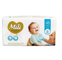 Fralda Mili Love Care Mega G 48Un Mili