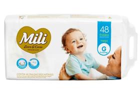 Fralda Mili Love & Care Mega Tam G com 48 Un - Mili