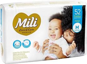 Fralda Mili Love & Care Mega Tam M com 52 Un - Mili