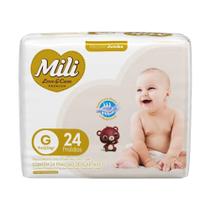 Fralda mili love & care - pacote jumbo Fralda mili love & care - pacote jumbo