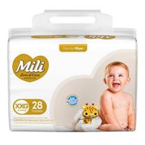 Fralda Mili Love&Care Premium Hiper Xxg - 28 Unidades