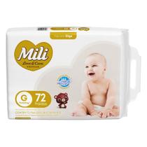 Fralda Mili Love e Care Giga G - 72 Unidades