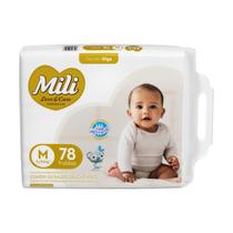 Fralda Mili Love e Care Giga M - 78 Unidades Fralda Mili Love e Care Giga M - 78 Unidades