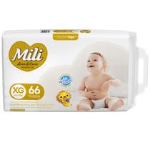 Fralda Mili Love e Care Giga XG - 66 Unidades Fralda Mili Love e Care Giga XG - 66 Unidades