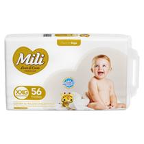Fralda Mili Love e Care Giga XXG 56 Unidades