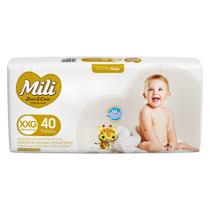 Fralda Mili Love e Care Mega XXG - 40 Unidades Fralda Mili Love e Care Mega XXG - 40 Unidades
