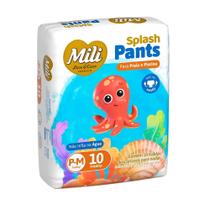 Fralda Mili LoveCare Splash Pants P-M - 10 unidades