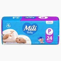 Fralda Mili Ultra Seca Jumbinho P - 24 Unidades Fralda Mili Ultra Seca Jumbinho P - 24 Unidades