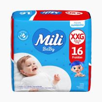 Fralda Mili Ultra Seca Jumbinho XXG - 16 Unidades Fralda Mili Ultra Seca Jumbinho XXG - 16 Unidades