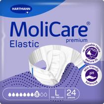 Fralda Molicare Premium Elastic 8D Tamanho L 24 Unidades Fralda Molicare Premium Elastic 8D Tamanho L 24 Unidades