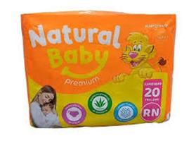 Fralda natural baby RN ptc c/20