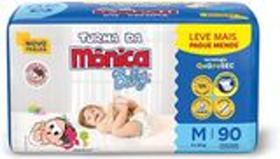 Fralda Pacotão Hiper Turma da Mônica - TAM M - 90 unidades - Atacado Barato