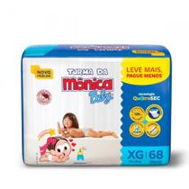 Fralda Pacotão Hiper Turma da Mônica - TAM XG - 68 unidades - Atacado Barato