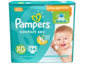 Fralda Pampers comfort sec XG