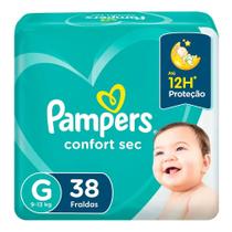 Fralda pampers confort sec g c/38 Fralda pampers confort sec g c/38