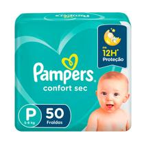 Fralda Pampers Confort Sec Mega P 50 Unidades