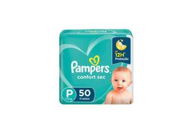 Fralda pampers confort sec p 50 unidades