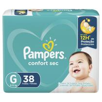 Fralda Pampers Confort Sec Tamanho G 38 Unidades Fralda Pampers Confort Sec Tamanho G 38 Unidades